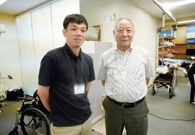 森島会長と松本さん